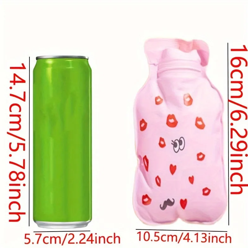 1pc Portable Mini Hot Water Bottle - Reusable, Leakproof & Explosion-Proof for Soothing Heat Relax and Comfort