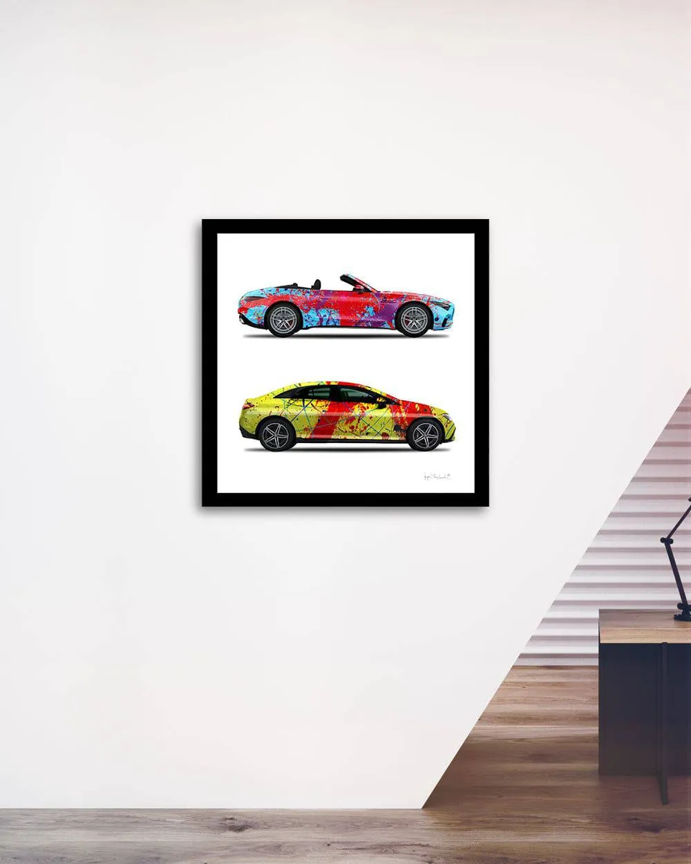 2 - Dancing Queen & Red Rocket Cars by Jumper Maybach® (Print on Paper)