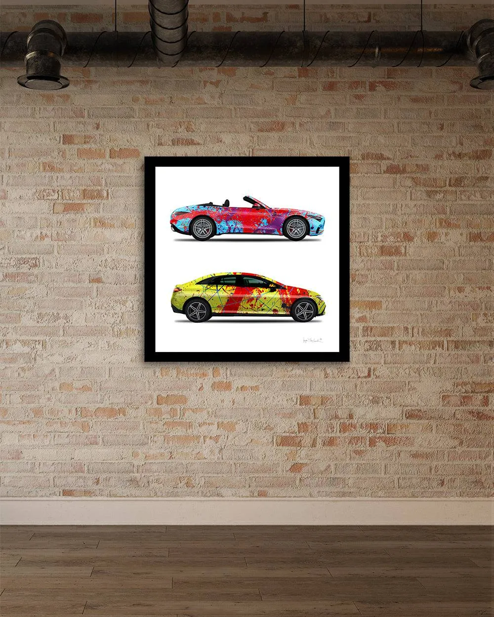 2 - Dancing Queen & Red Rocket Cars by Jumper Maybach® (Print on Paper)