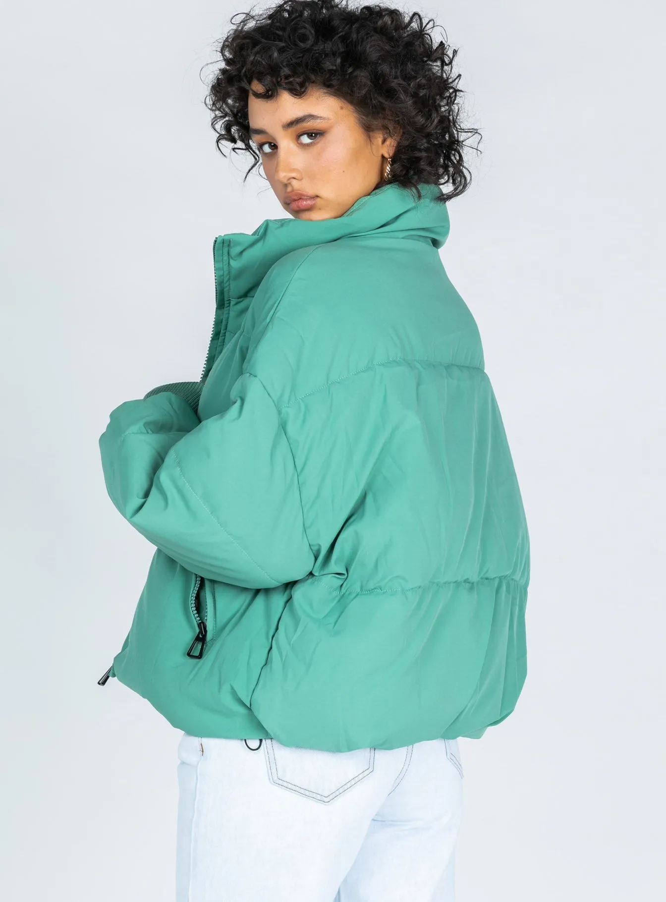 Abe Puffer Jacket Green