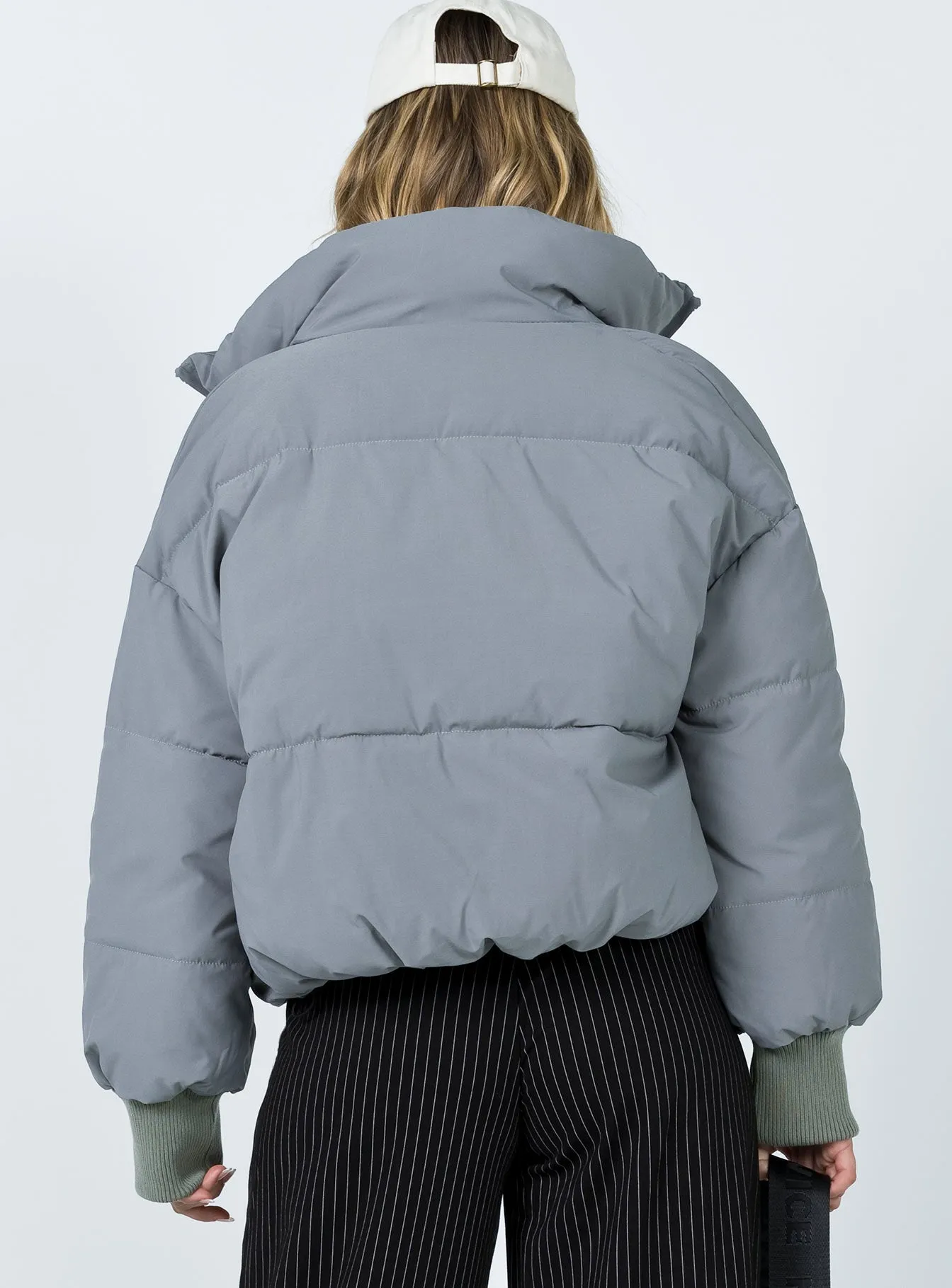 Abe Puffer Jacket Grey