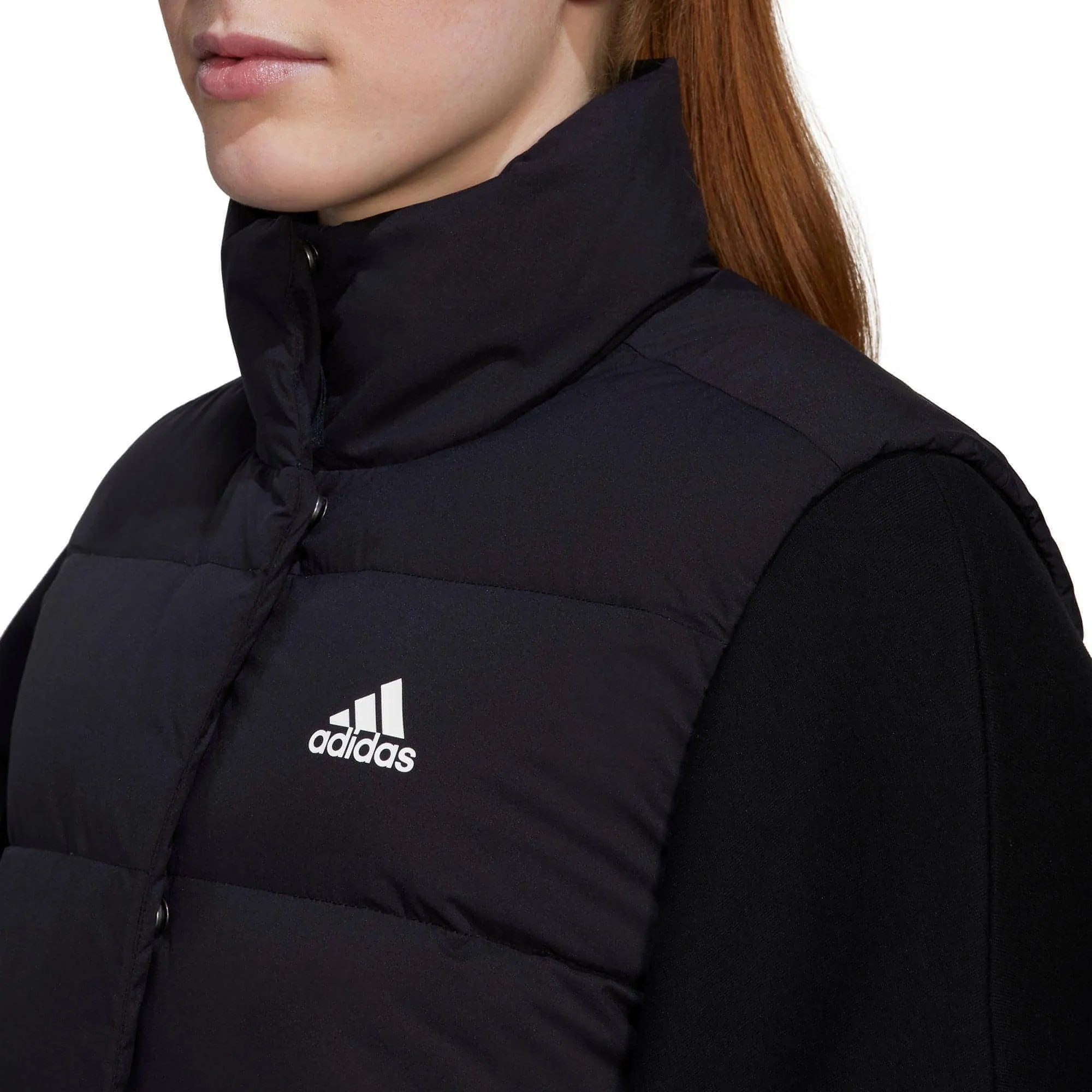 adidas Helionic Womens Down Gilet - Black