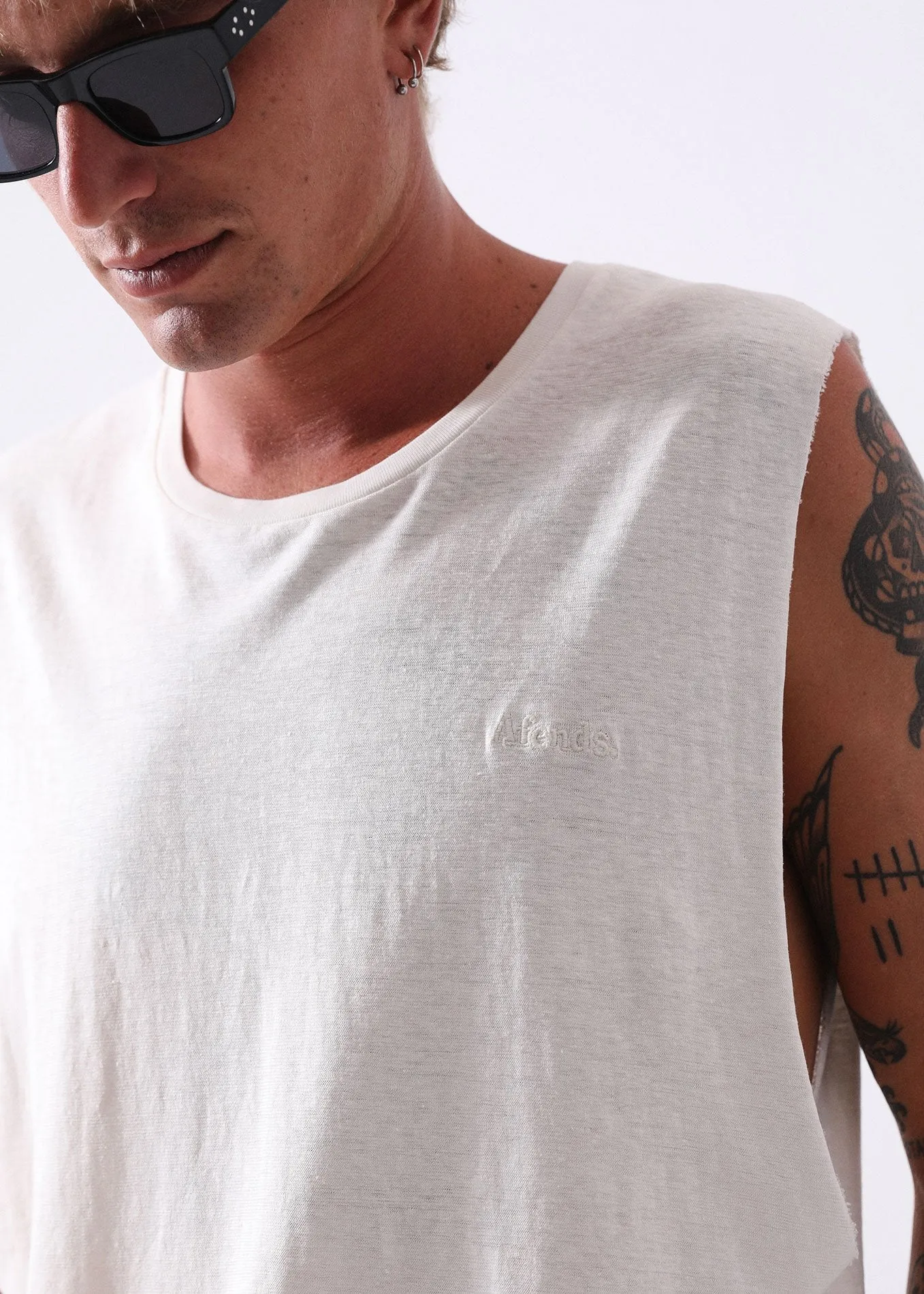 Afends Mens Stock - Hemp Bandcut Tee