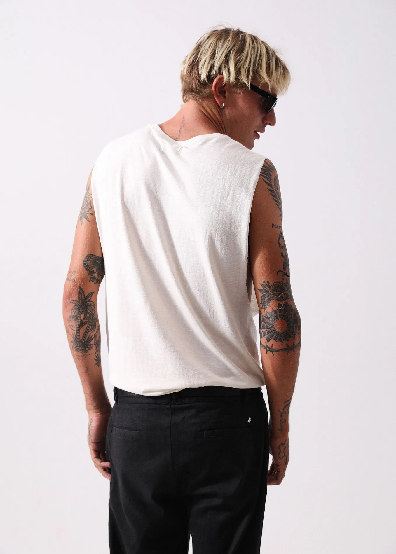 Afends Mens Stock - Hemp Bandcut Tee