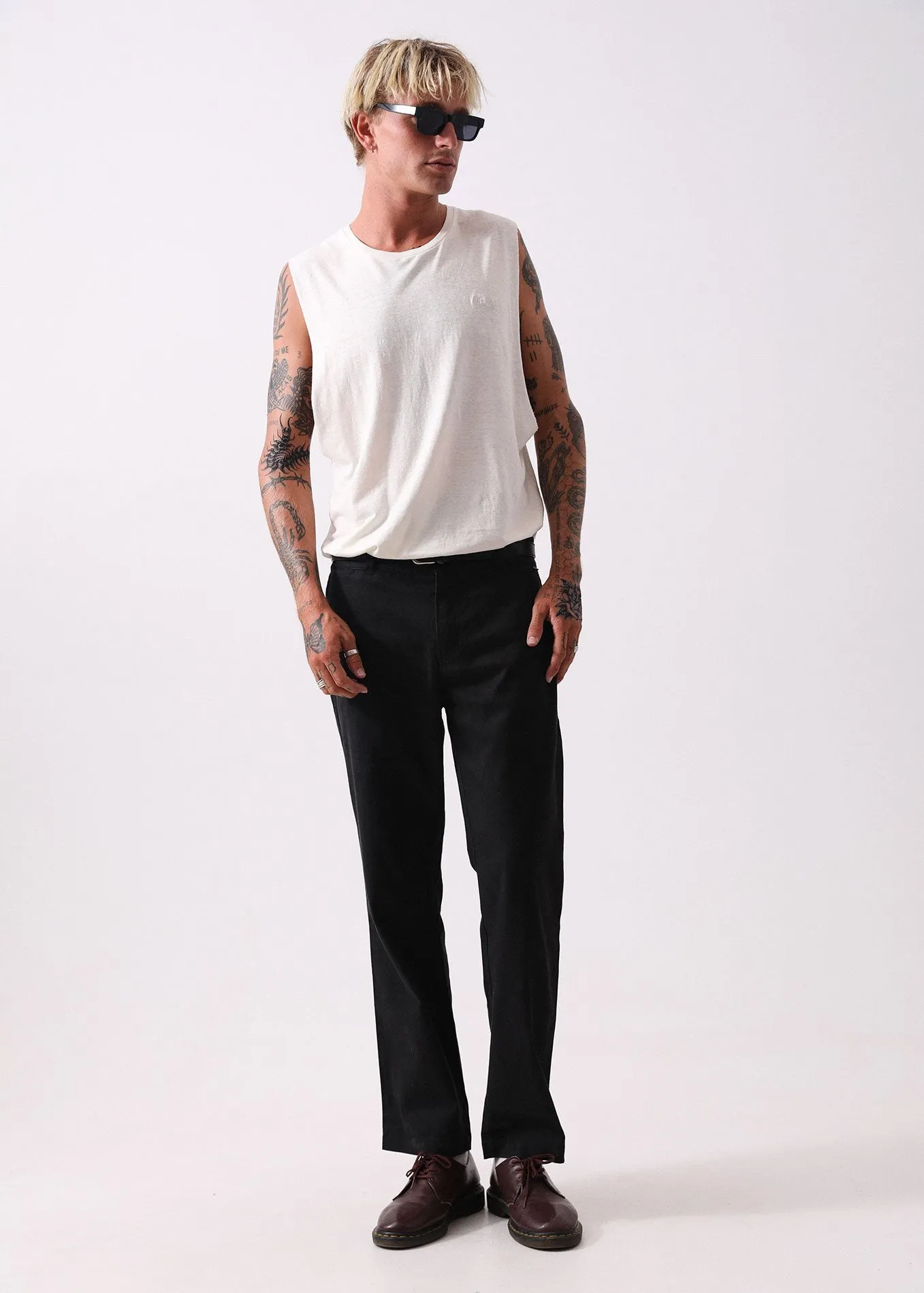 Afends Mens Stock - Hemp Bandcut Tee