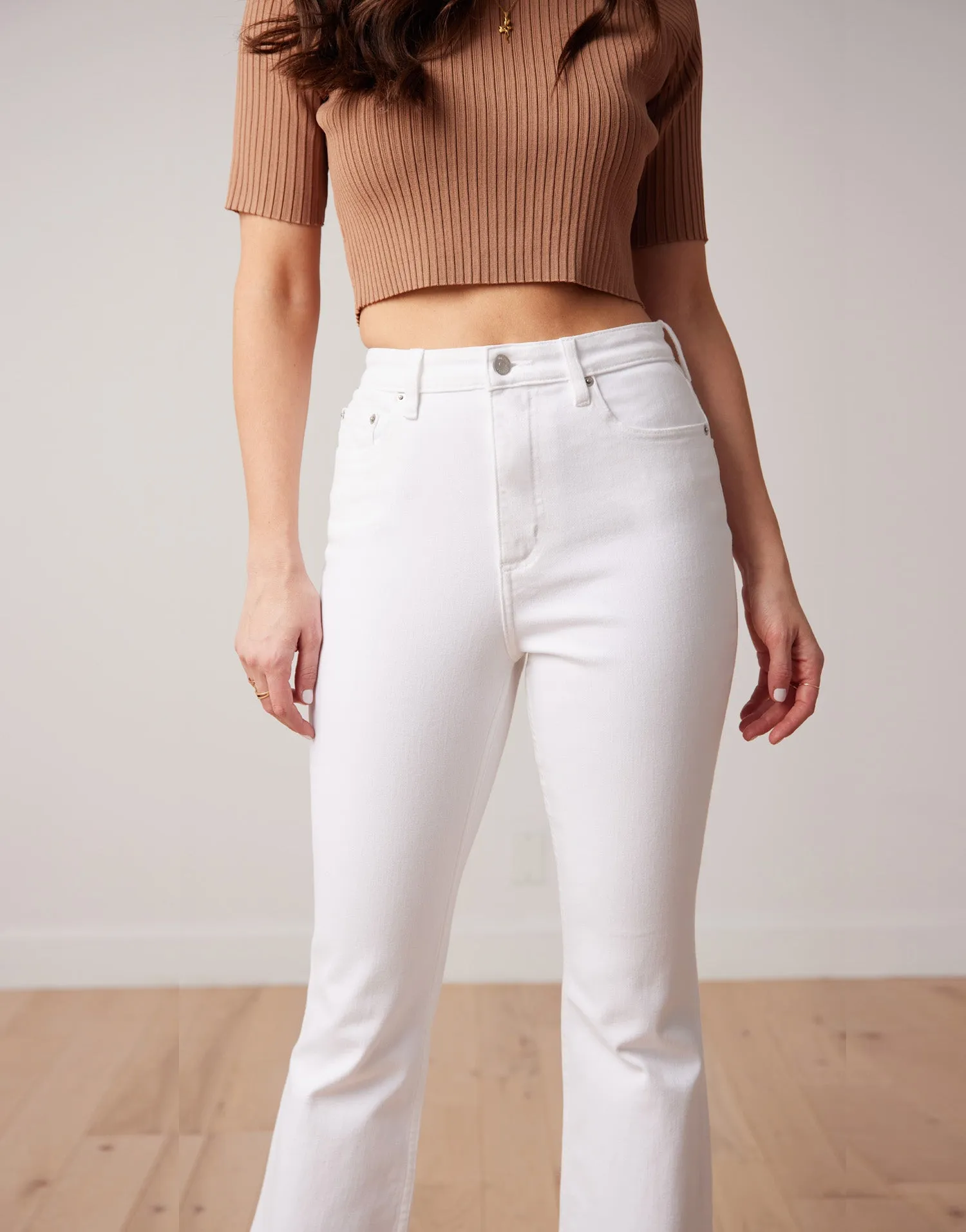 ALEX BOOTCUT JEANS / WHITE