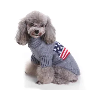 American Flag Dog Jumper