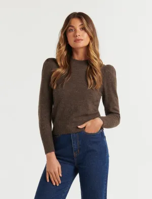 Ava Petite Brushed Knit Jumper