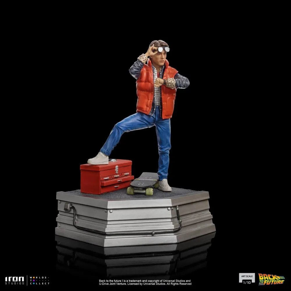 Back To The Future Art Scale Statue 1/10 Marty Mcfly 20 Cm