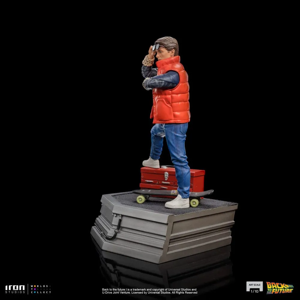 Back To The Future Art Scale Statue 1/10 Marty Mcfly 20 Cm