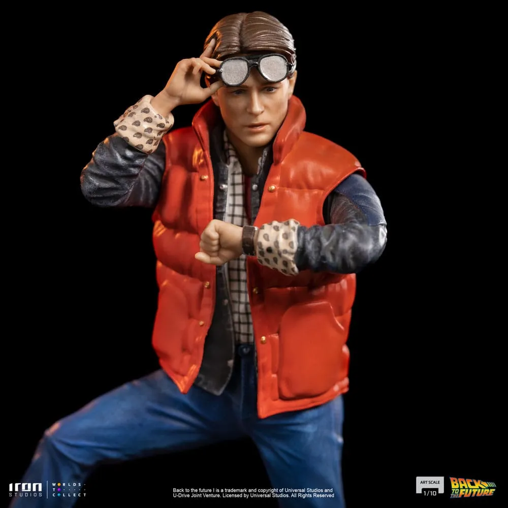 Back To The Future Art Scale Statue 1/10 Marty Mcfly 20 Cm