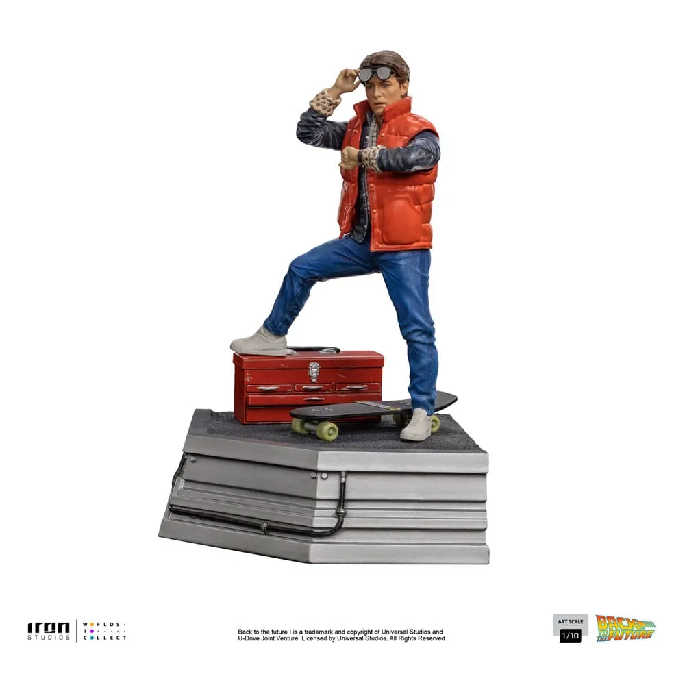 Back To The Future Art Scale Statue 1/10 Marty Mcfly 20 Cm