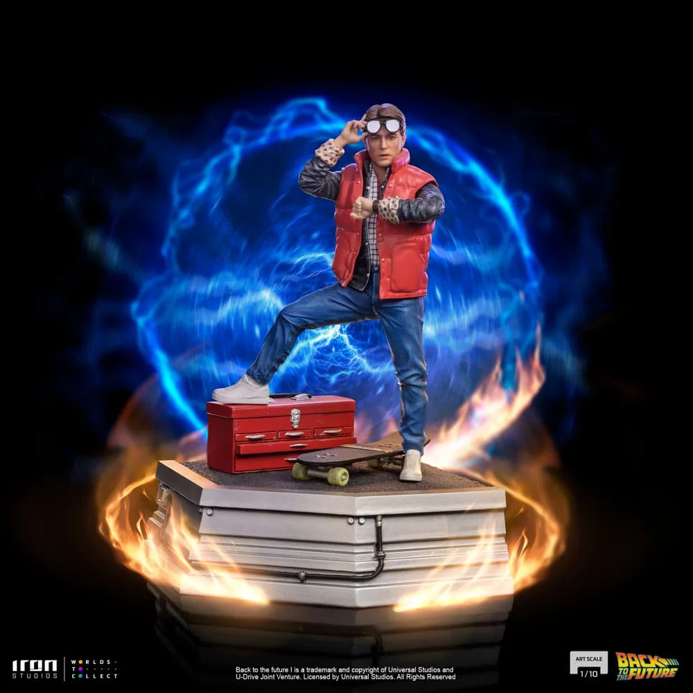 Back To The Future Art Scale Statue 1/10 Marty Mcfly 20 Cm