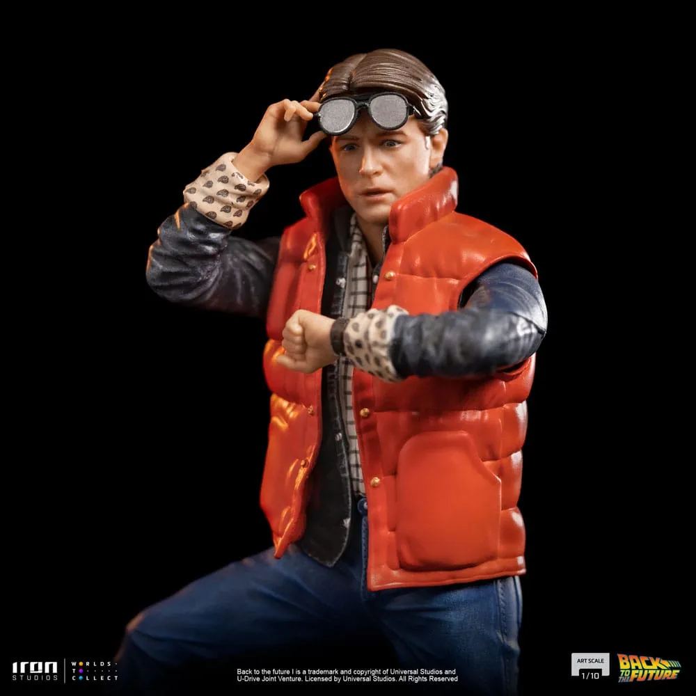 Back To The Future Art Scale Statue 1/10 Marty Mcfly 20 Cm