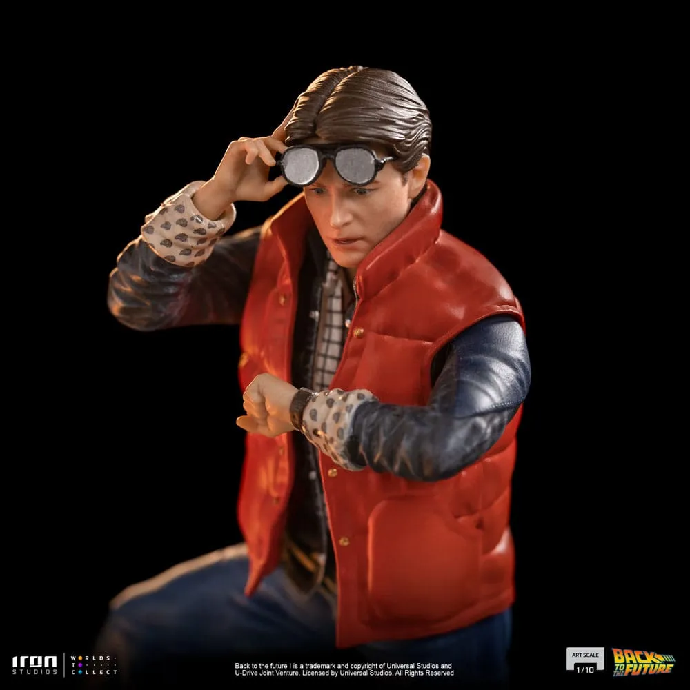 Back To The Future Art Scale Statue 1/10 Marty Mcfly 20 Cm