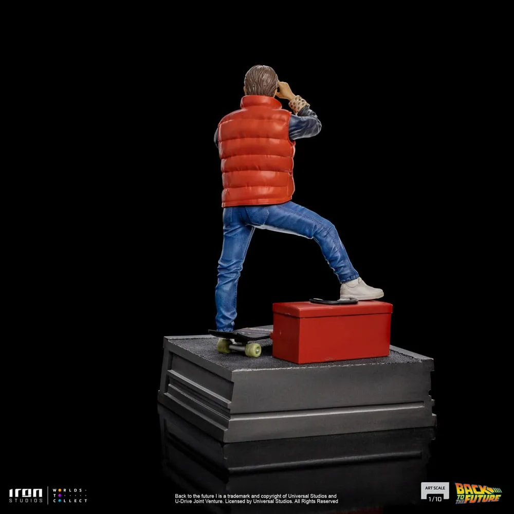 Back To The Future Art Scale Statue 1/10 Marty Mcfly 20 Cm