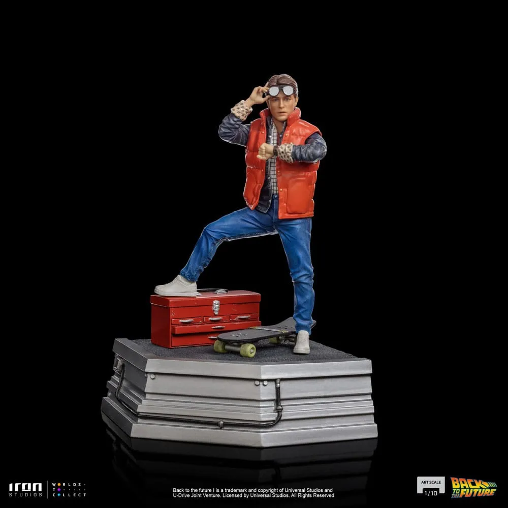 Back To The Future Art Scale Statue 1/10 Marty Mcfly 20 Cm