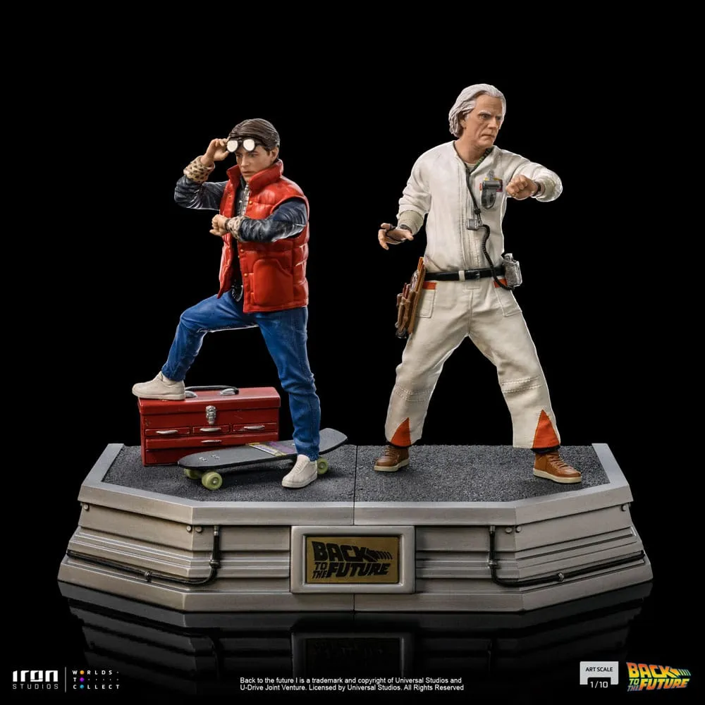 Back To The Future Art Scale Statue 1/10 Marty Mcfly 20 Cm