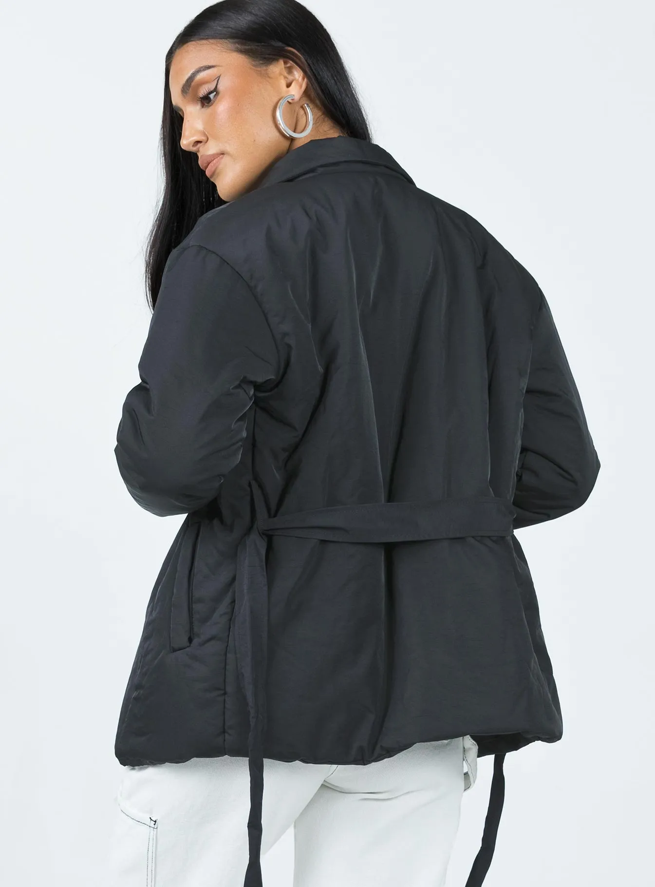 Ballantine Puffer Jacket Black