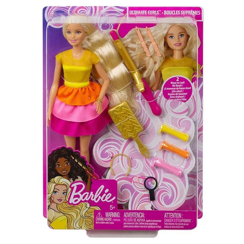 Barbie Ultimate Curls Doll and Playset