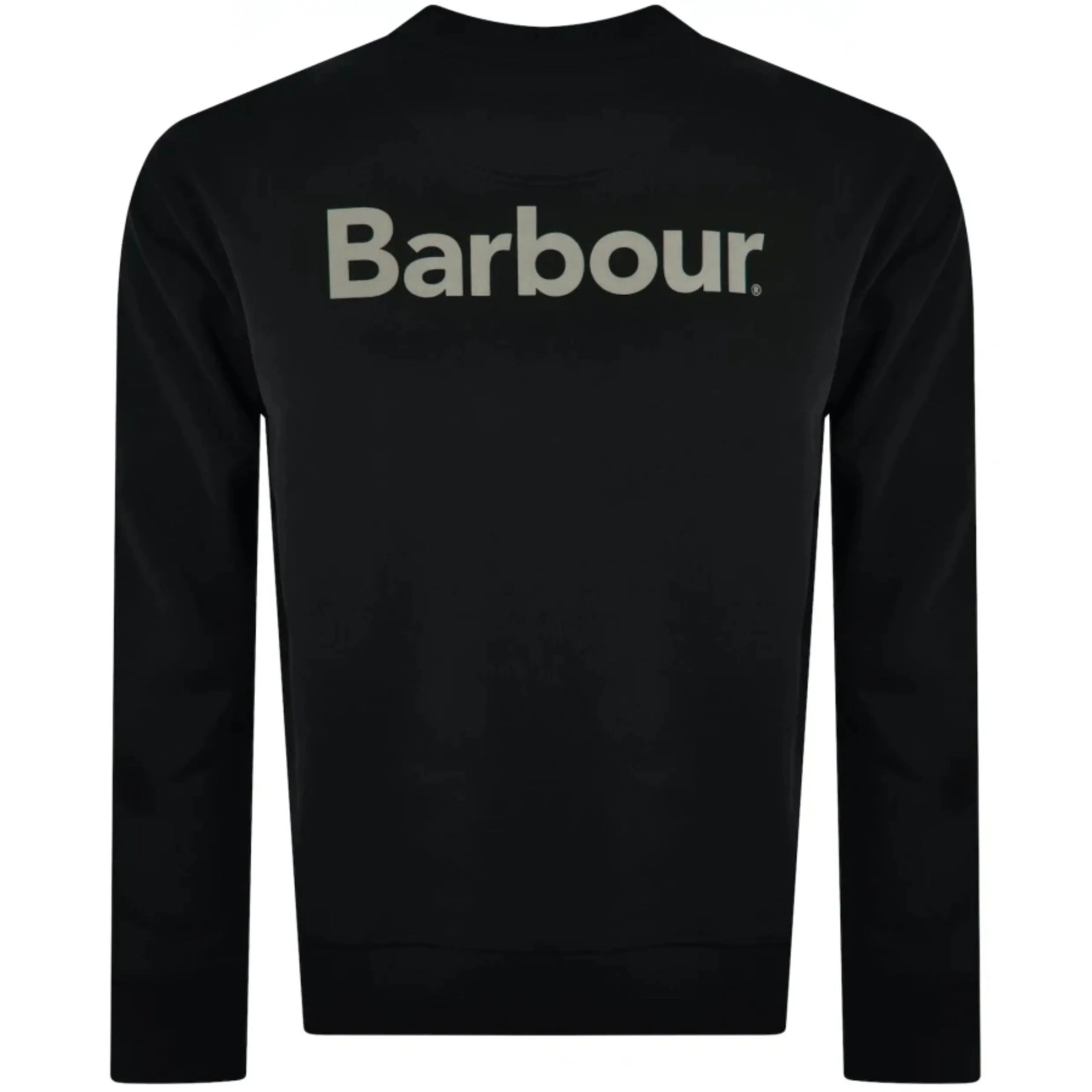 Barbour Brushed Nicholas Oversized Crew Neck Jumper MOL0637BK31 Black