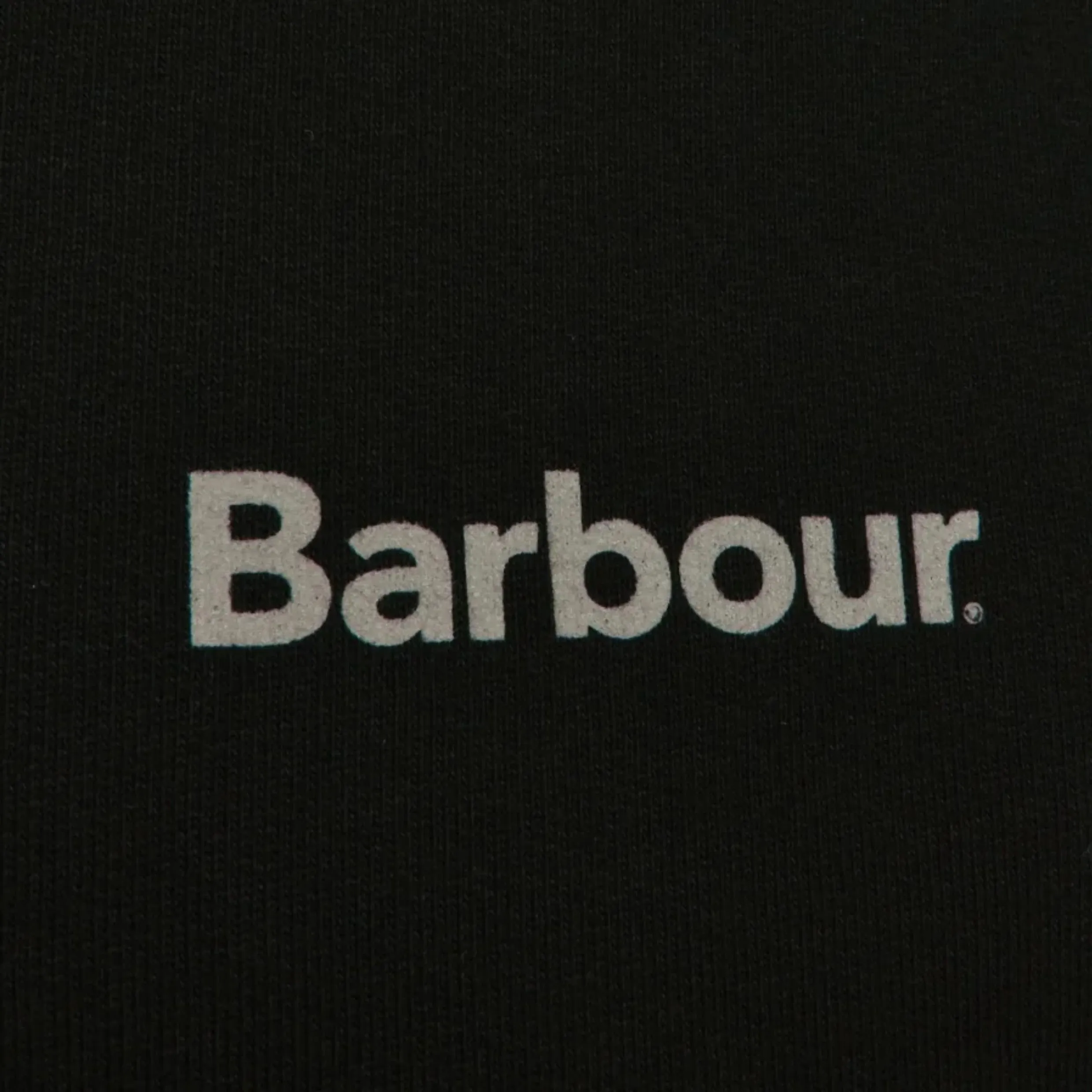 Barbour Brushed Nicholas Oversized Crew Neck Jumper MOL0637BK31 Black