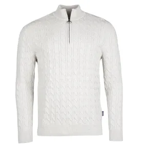 Barbour Cable Knit Half Zip Jumper