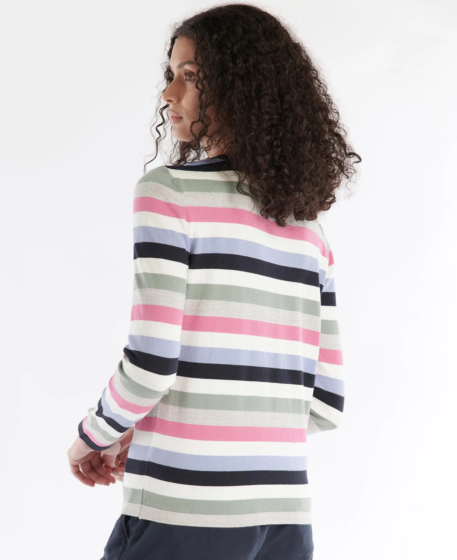 Barbour - Women's Padstow Knit Crew Neck - Off White