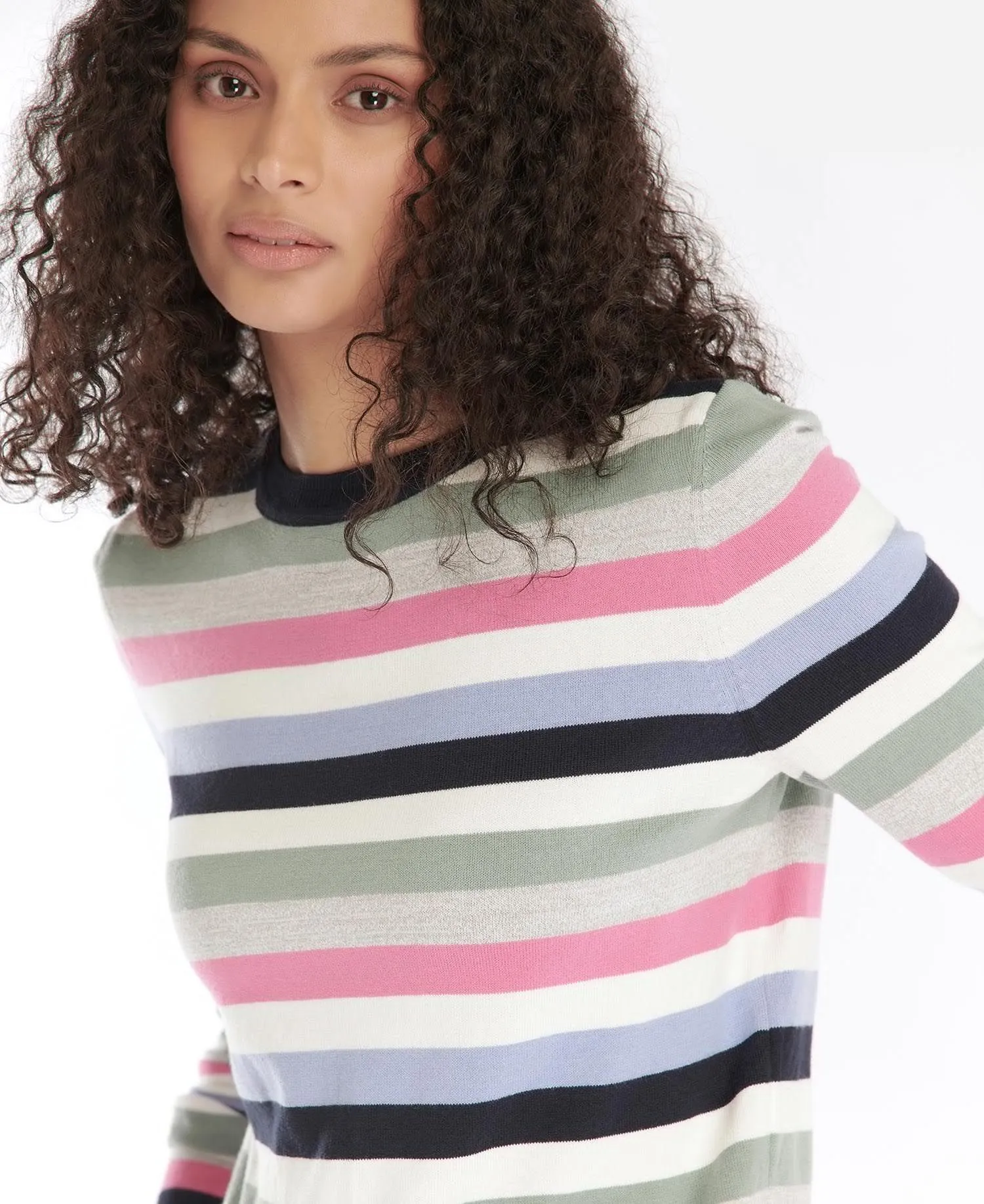 Barbour - Women's Padstow Knit Crew Neck - Off White