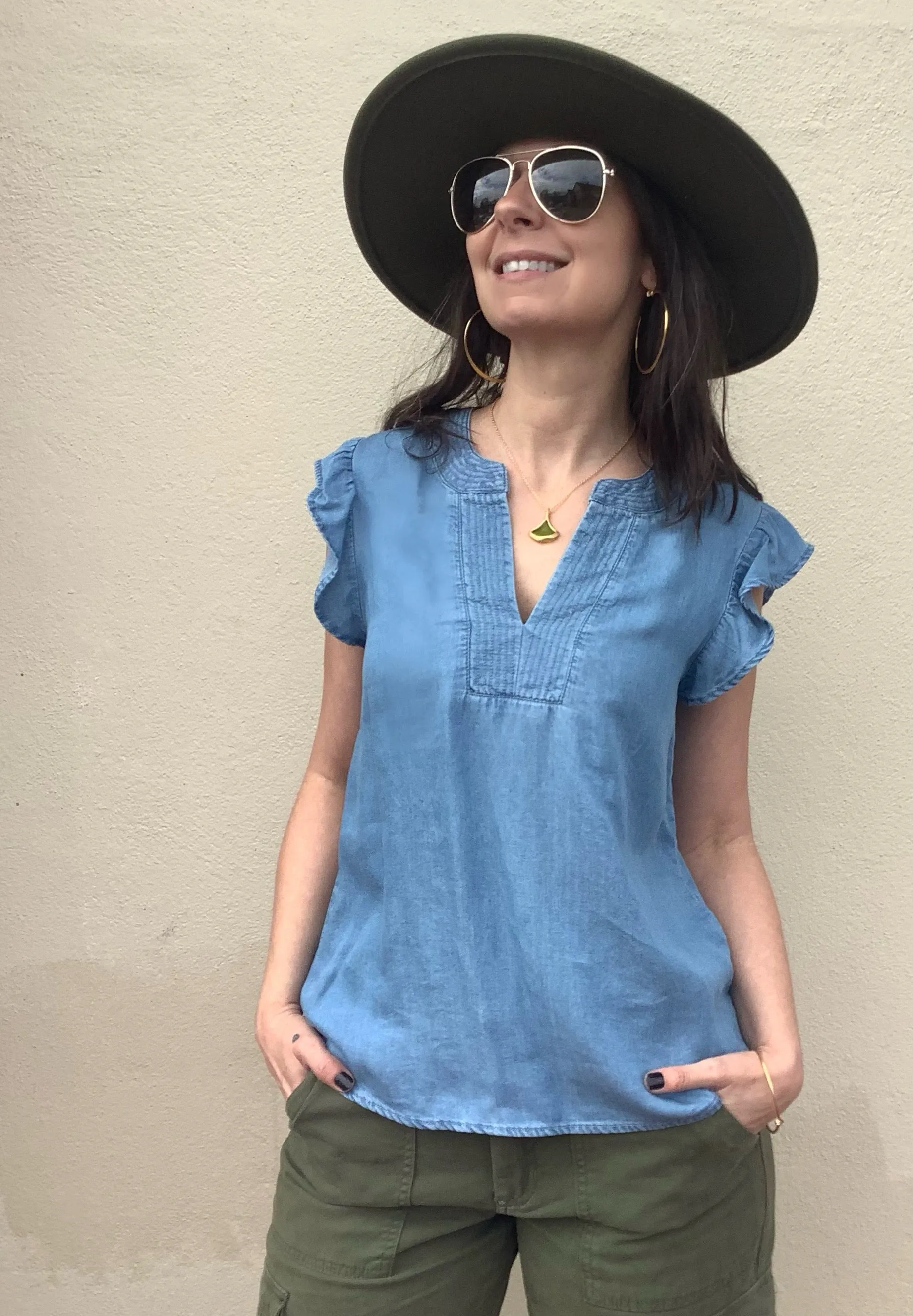 Blue Sky Blouse