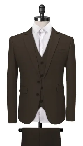 Brown 3-Piece Suit