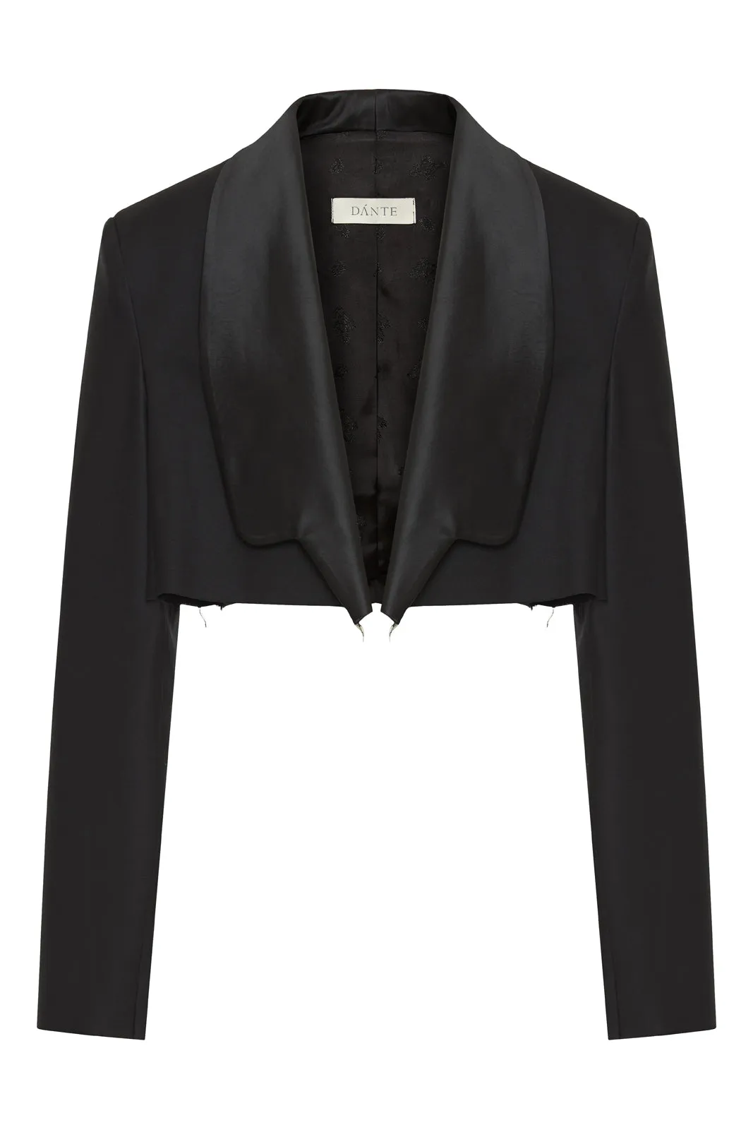 Camelia Cropped Blazer Black