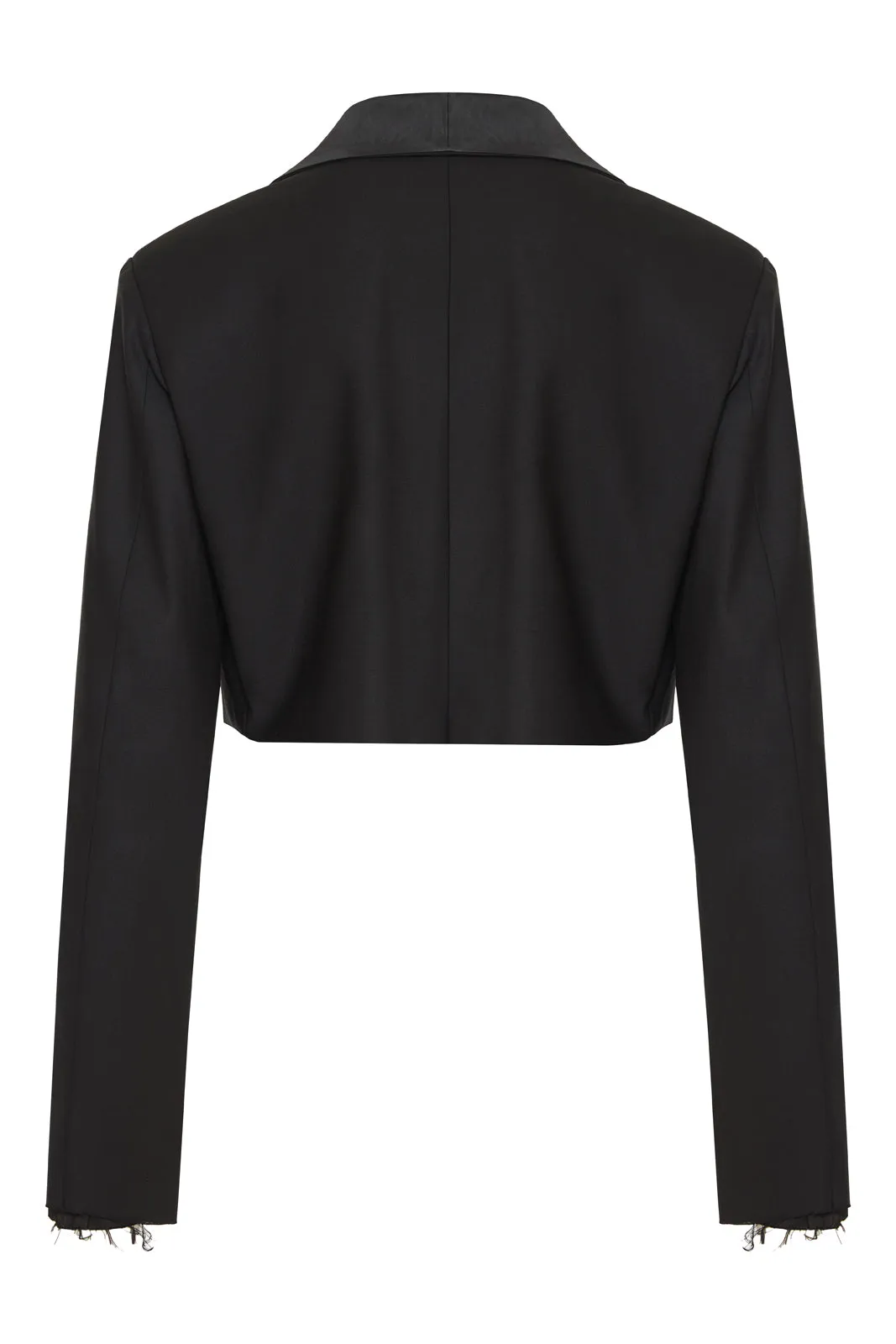 Camelia Cropped Blazer Black