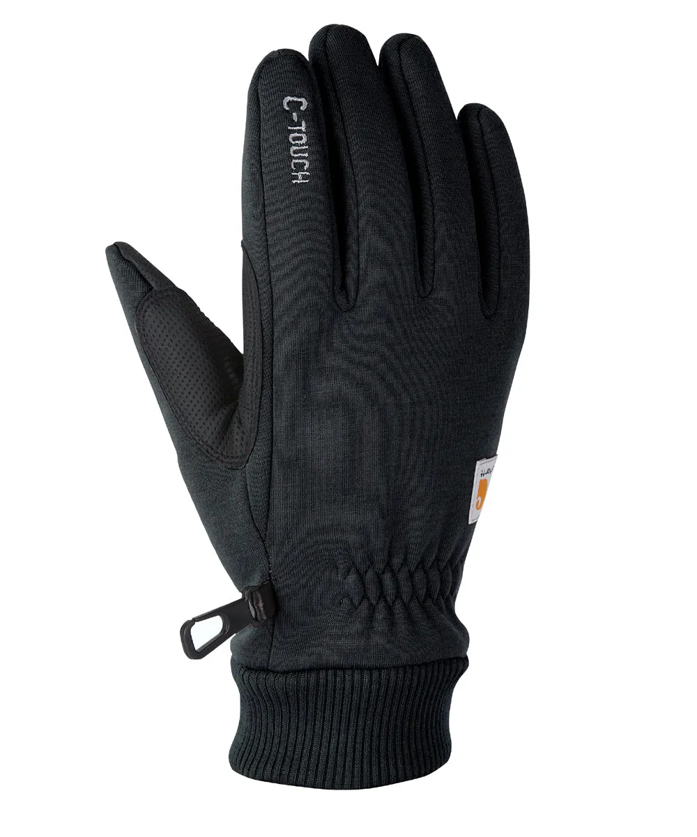 Carhartt C-Touch Fleece-Lined Gloves - Black