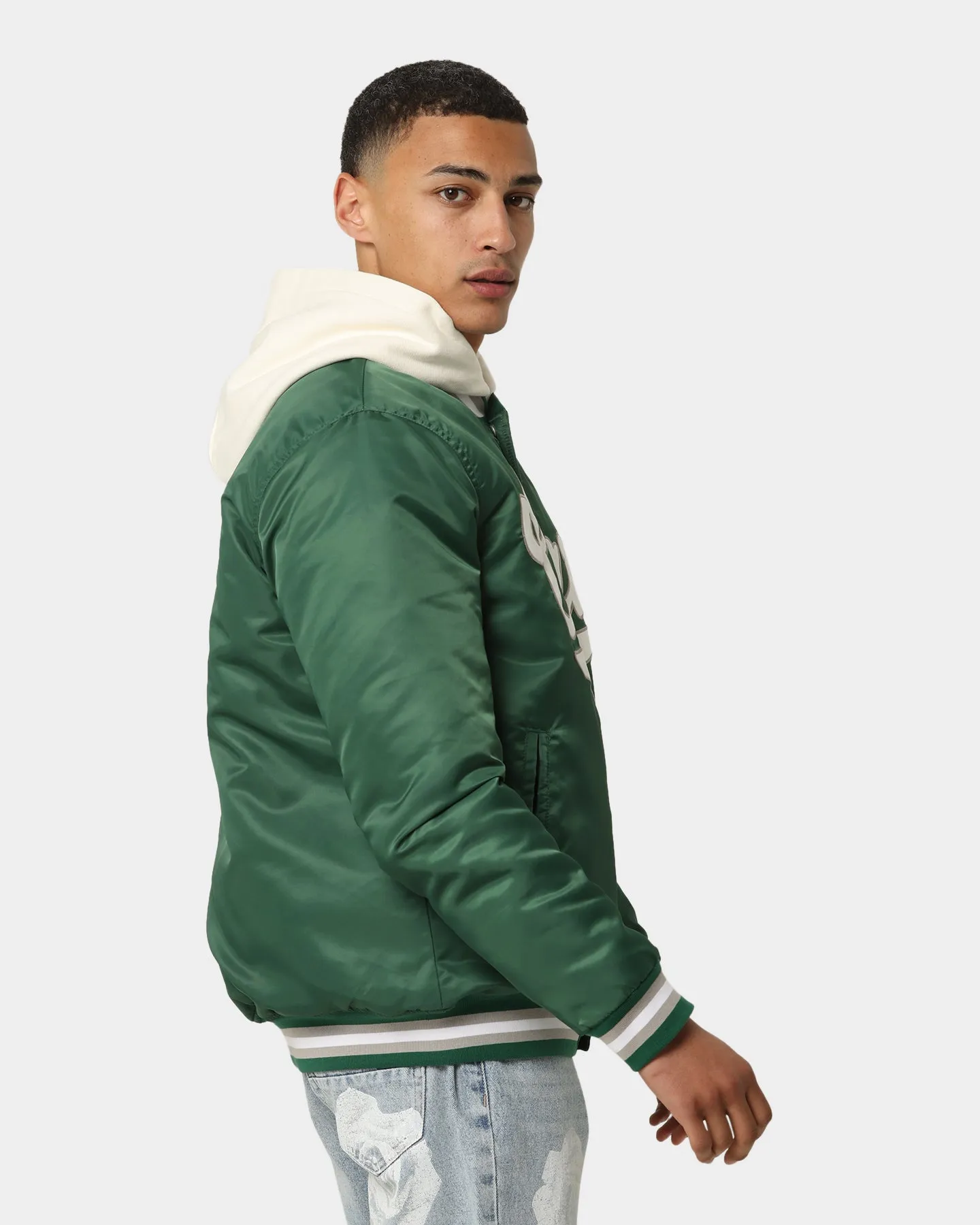 Carré PDB Varsity Jacket Green