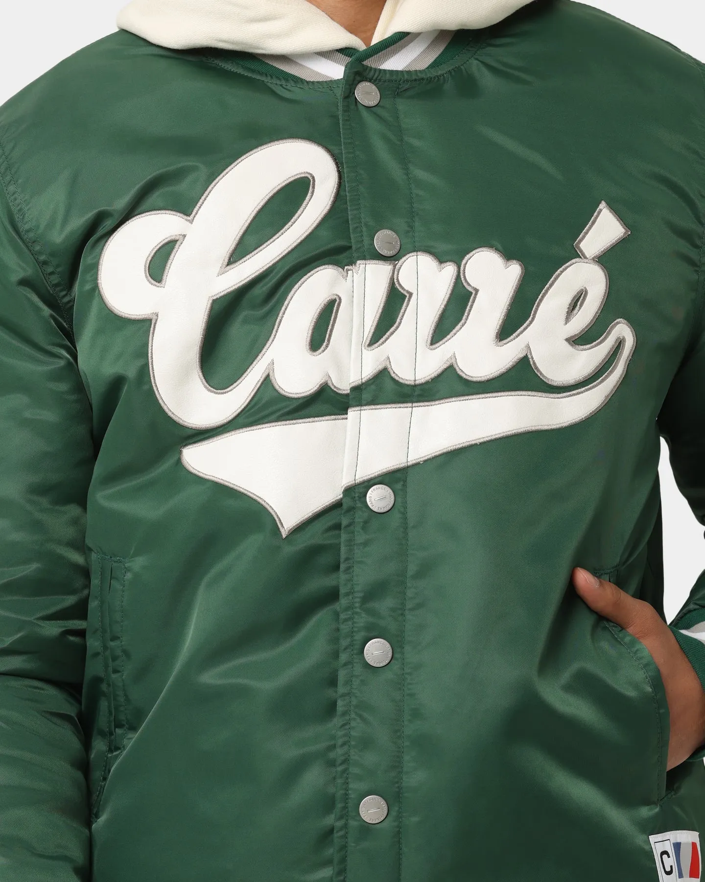 Carré PDB Varsity Jacket Green