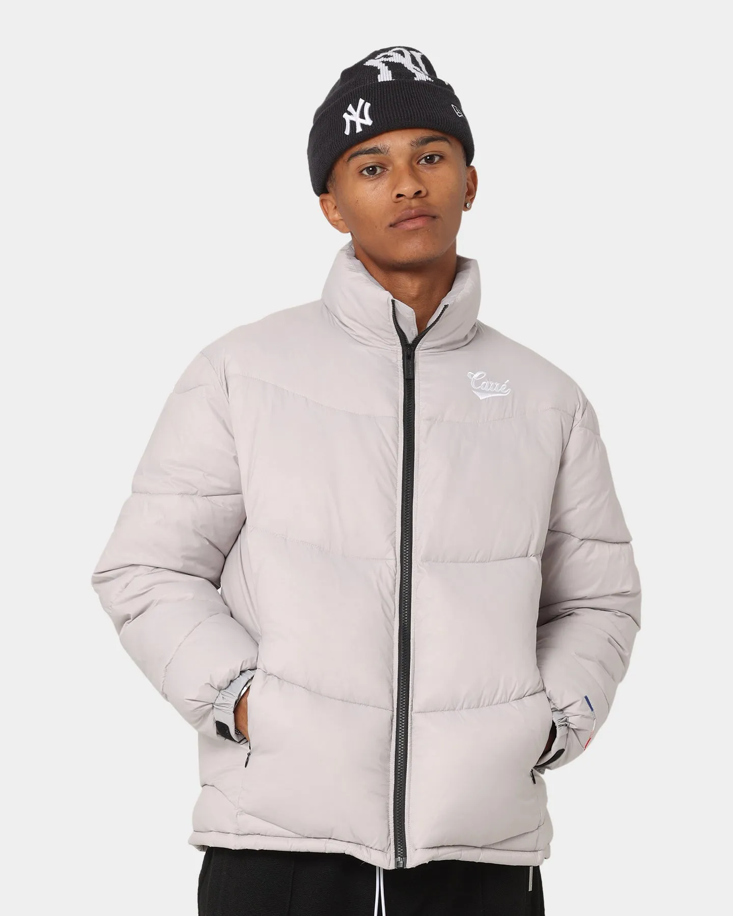 Carré Wave Puffer Jacket Grey