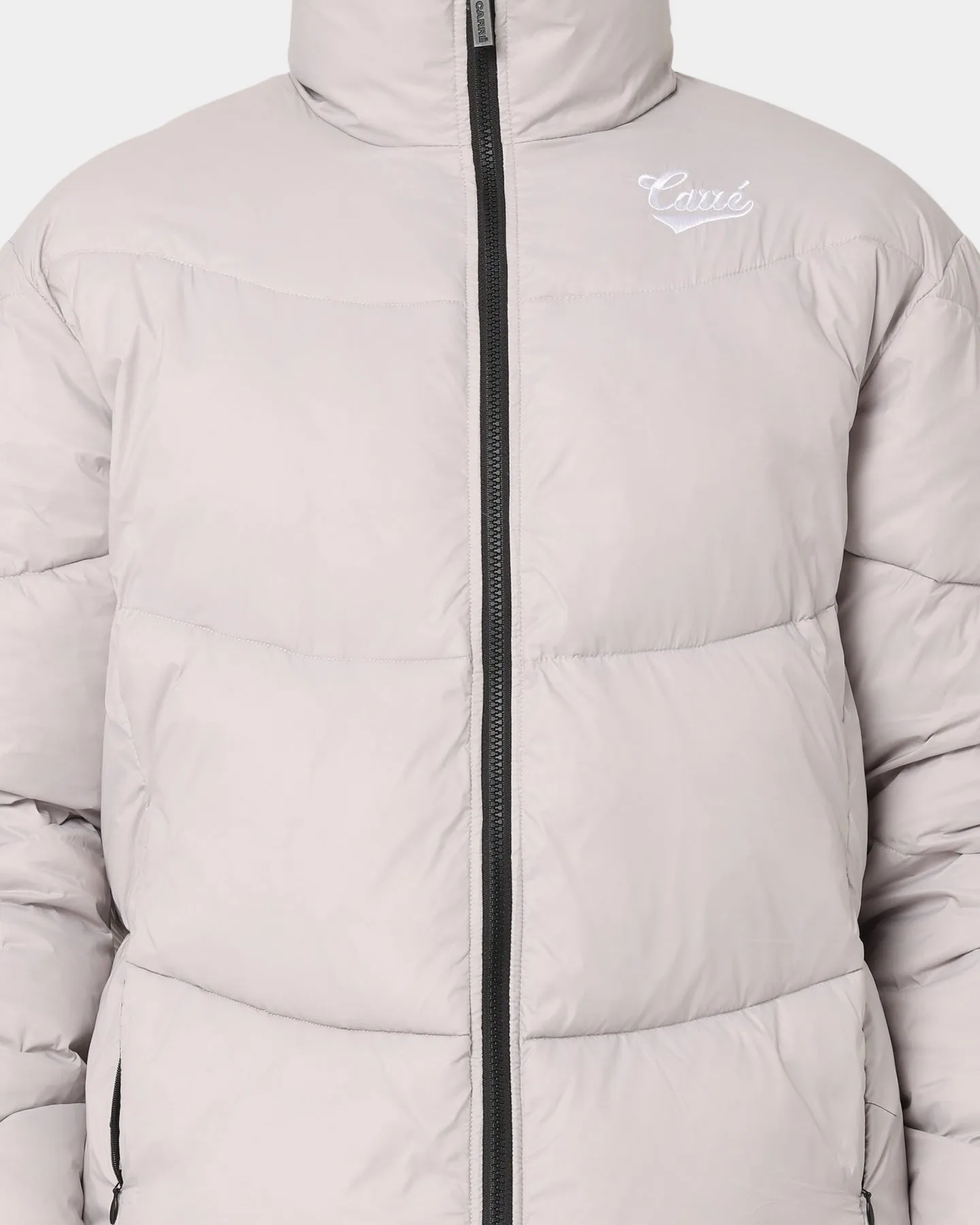 Carré Wave Puffer Jacket Grey