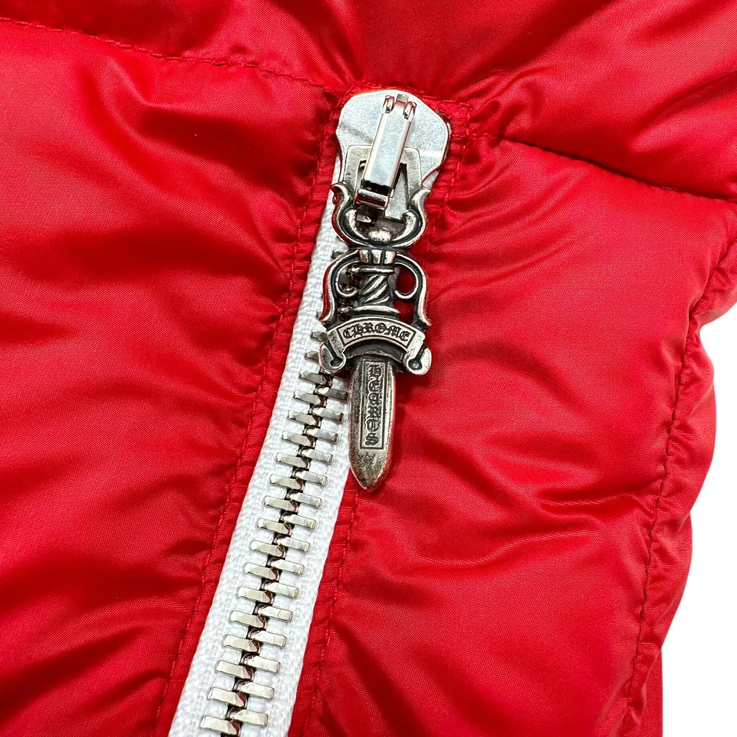 Chrome Hearts Puffer Down Jacket Red