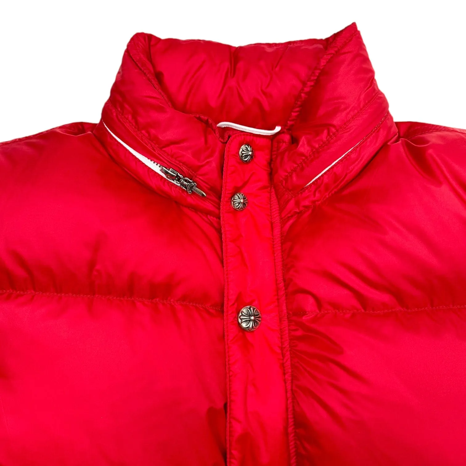 Chrome Hearts Puffer Down Jacket Red