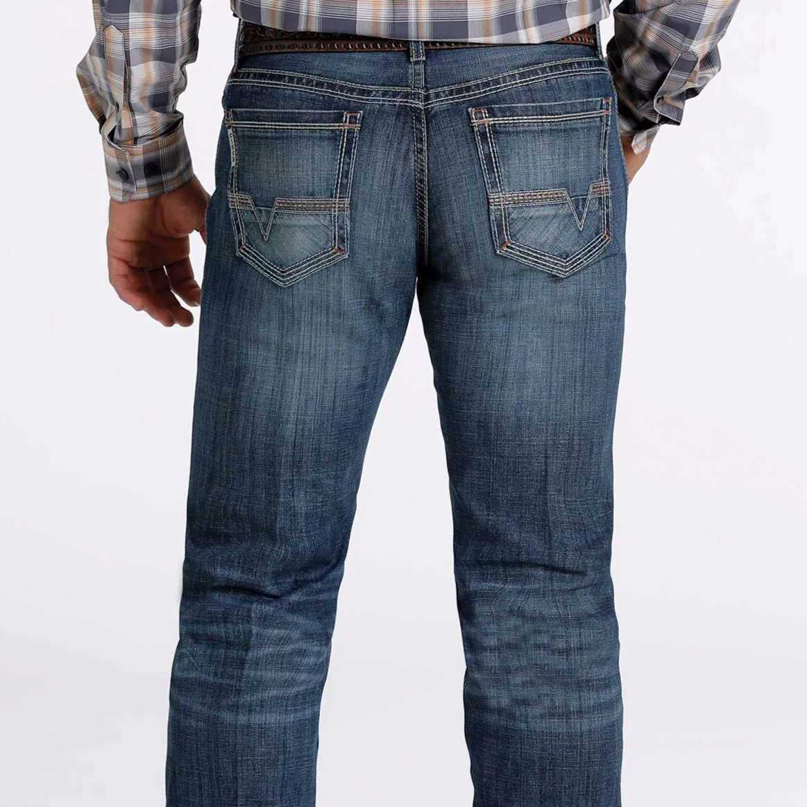 Cinch Men's Ian Slim Fit Jean in Dark Wash