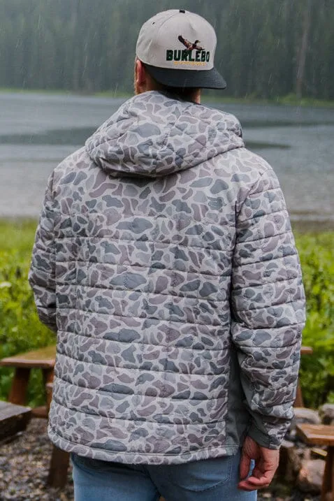 Classic Deer Camo Puffer Jacket