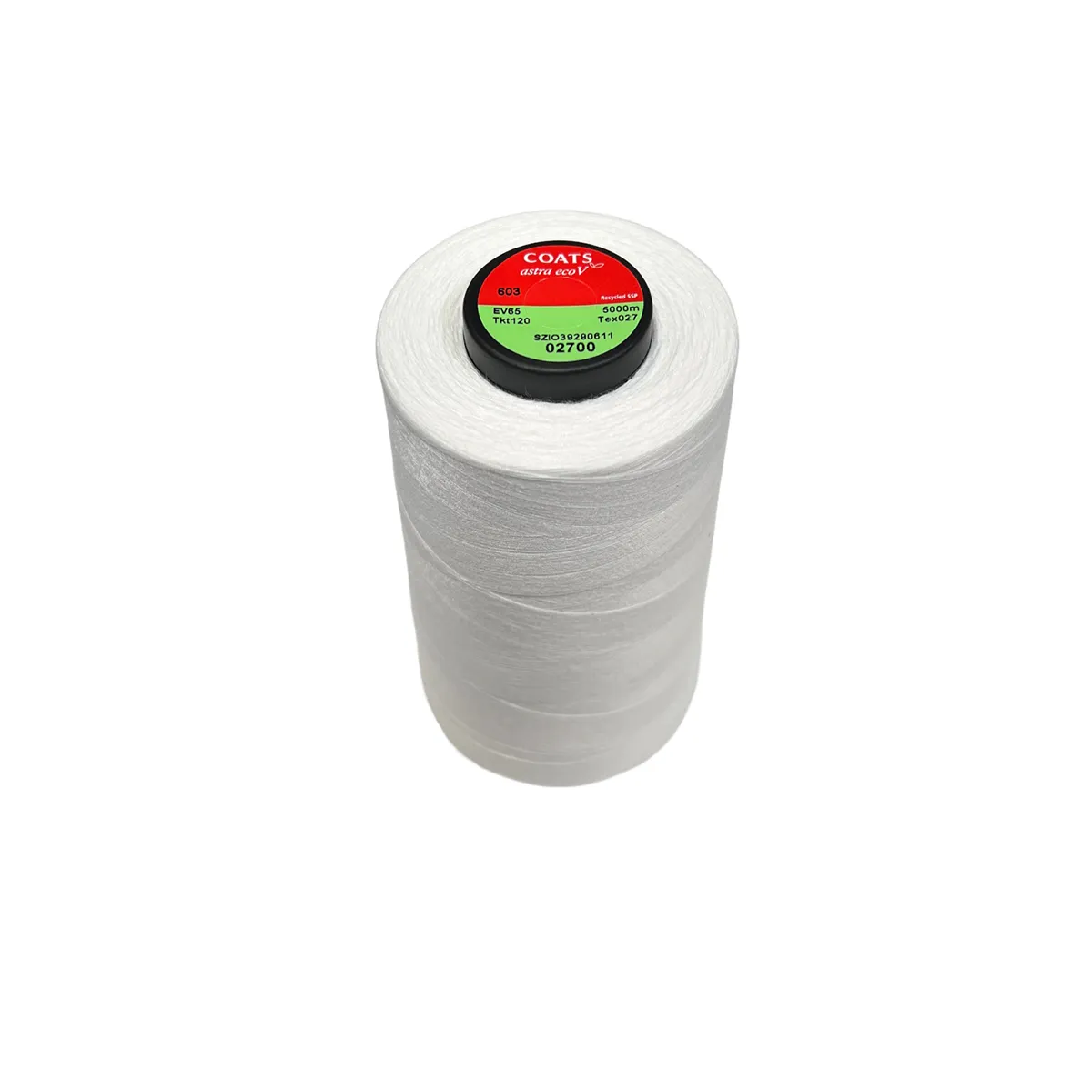 Coats Astra EcoVerde 120 Recycled Polyester Sustainable Thread - 5000m Cones