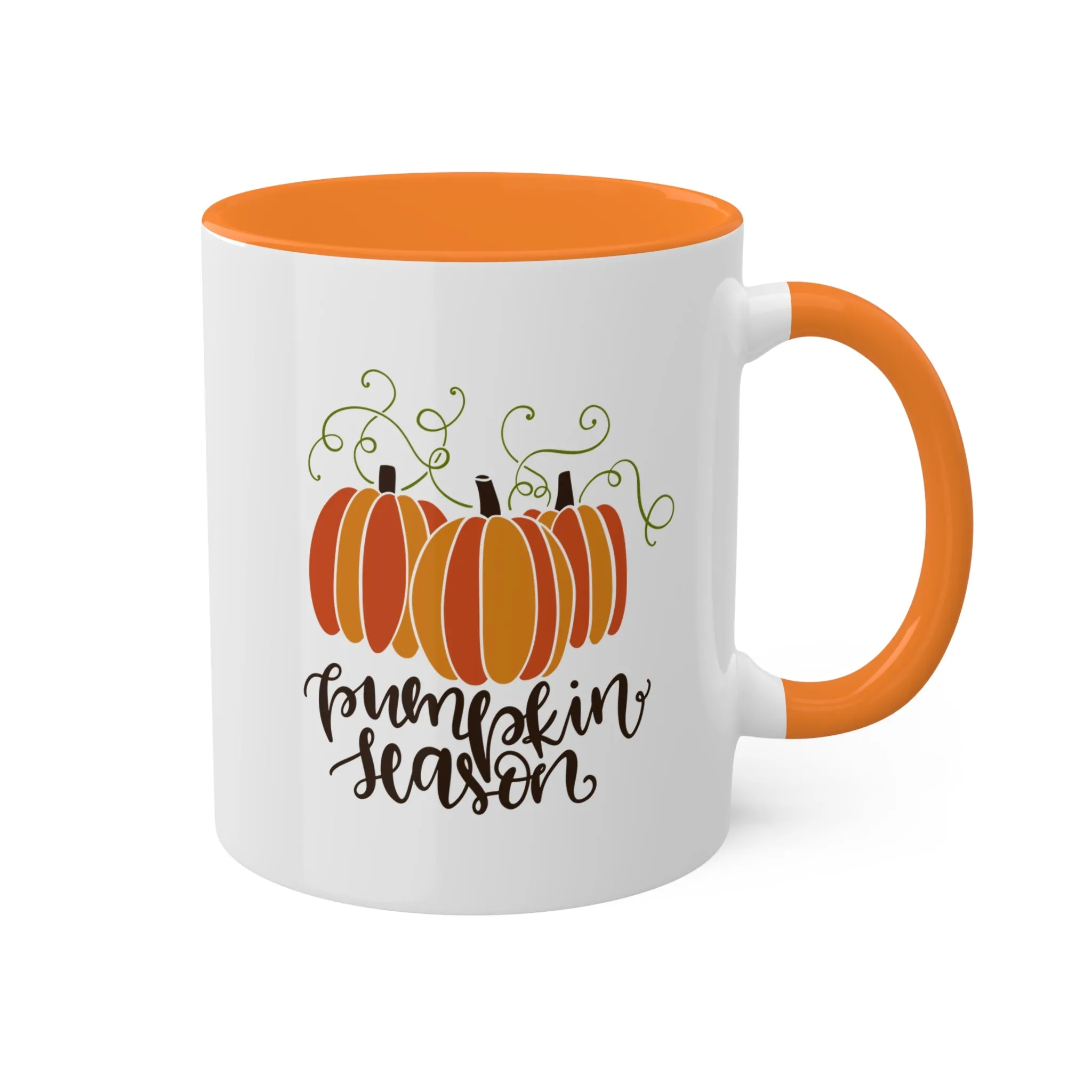 Colorful Mugs, 11oz:  Pumpkin Season