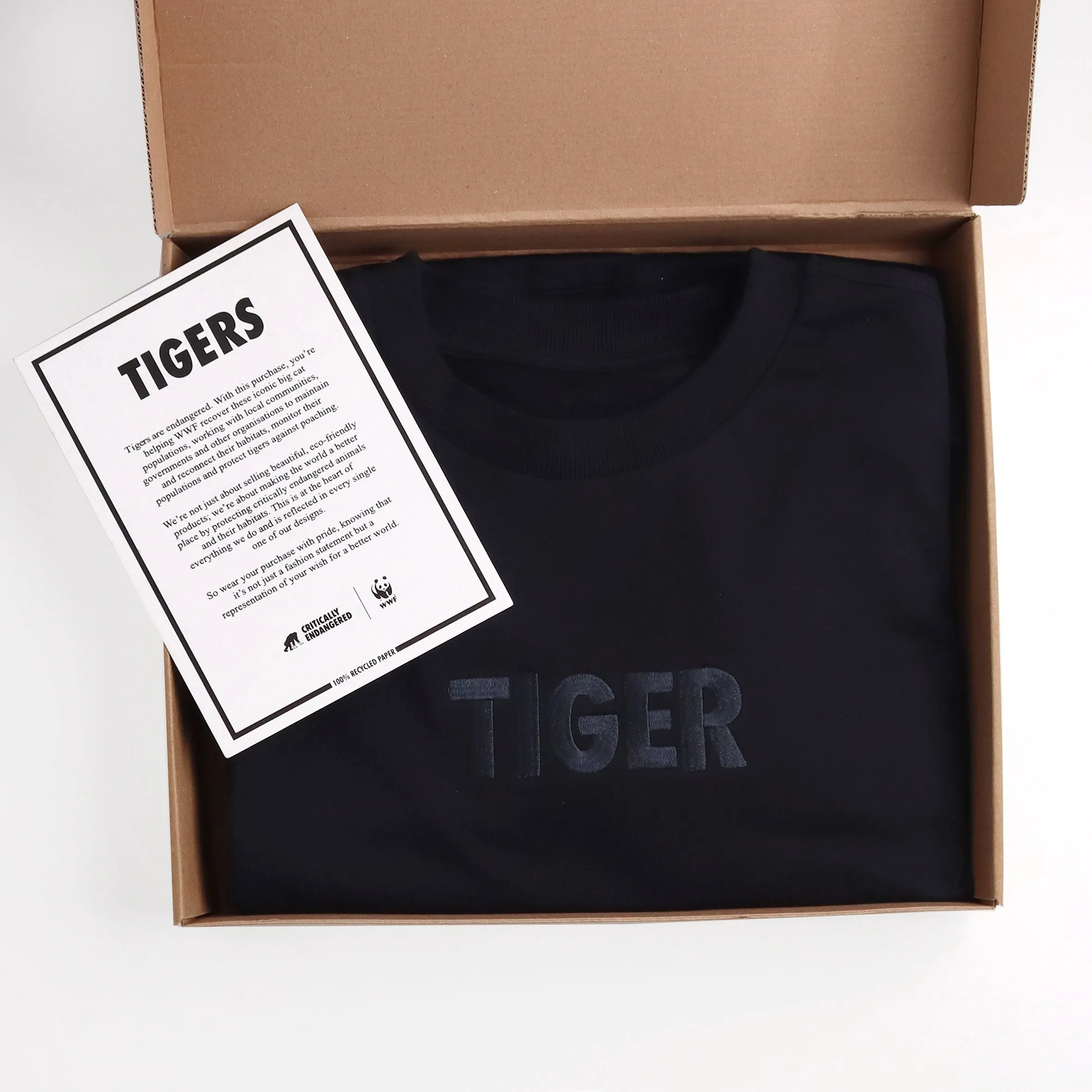 Critically Endangered Unisex Tiger Jumper