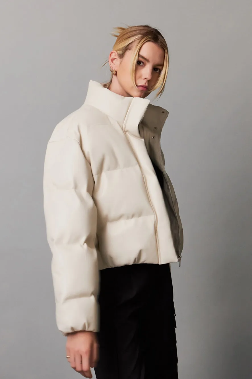 Cropped Puffer Jacket