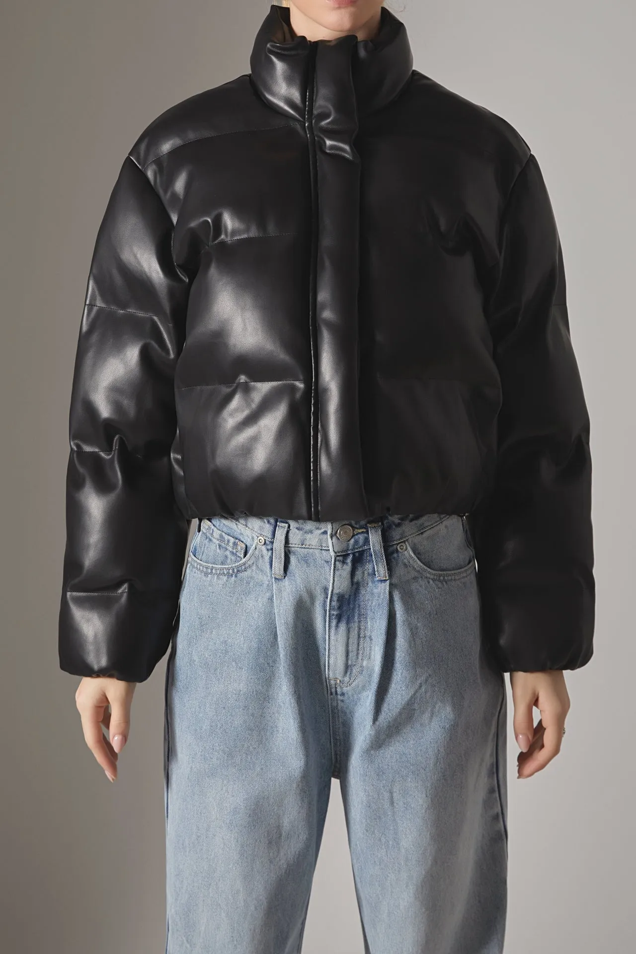 Cropped Puffer Jacket