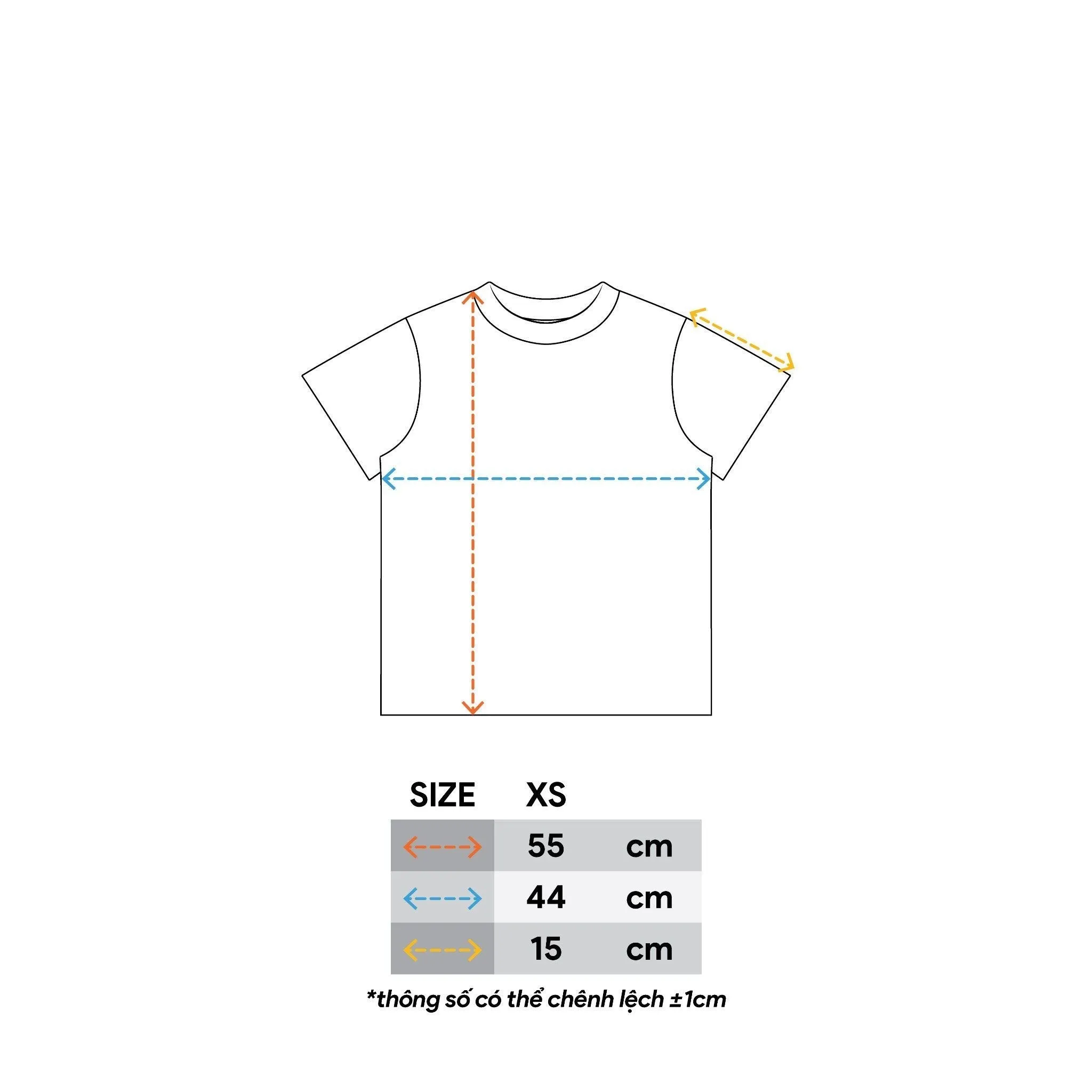 CRYSTAL BABY TEE - PASTEL BLUE