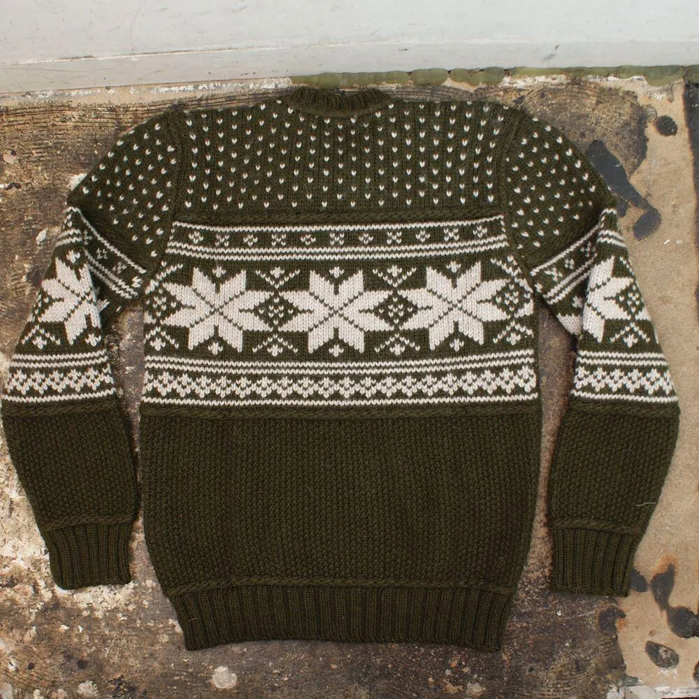 D&G Green Pattern Knitted Jumper