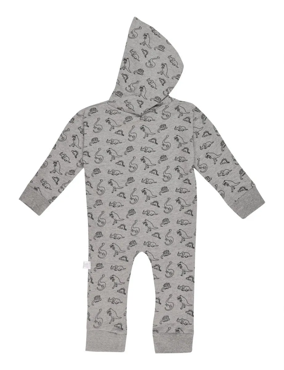 Dino Tales Hooded Romper